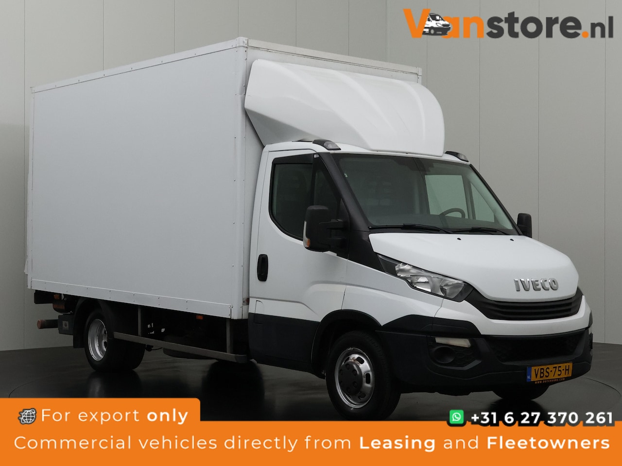 Iveco Daily - 35C16V Bakwagen+Laadklep | Dubbellucht | Airco | Cruise | 3-Zits - AutoWereld.nl
