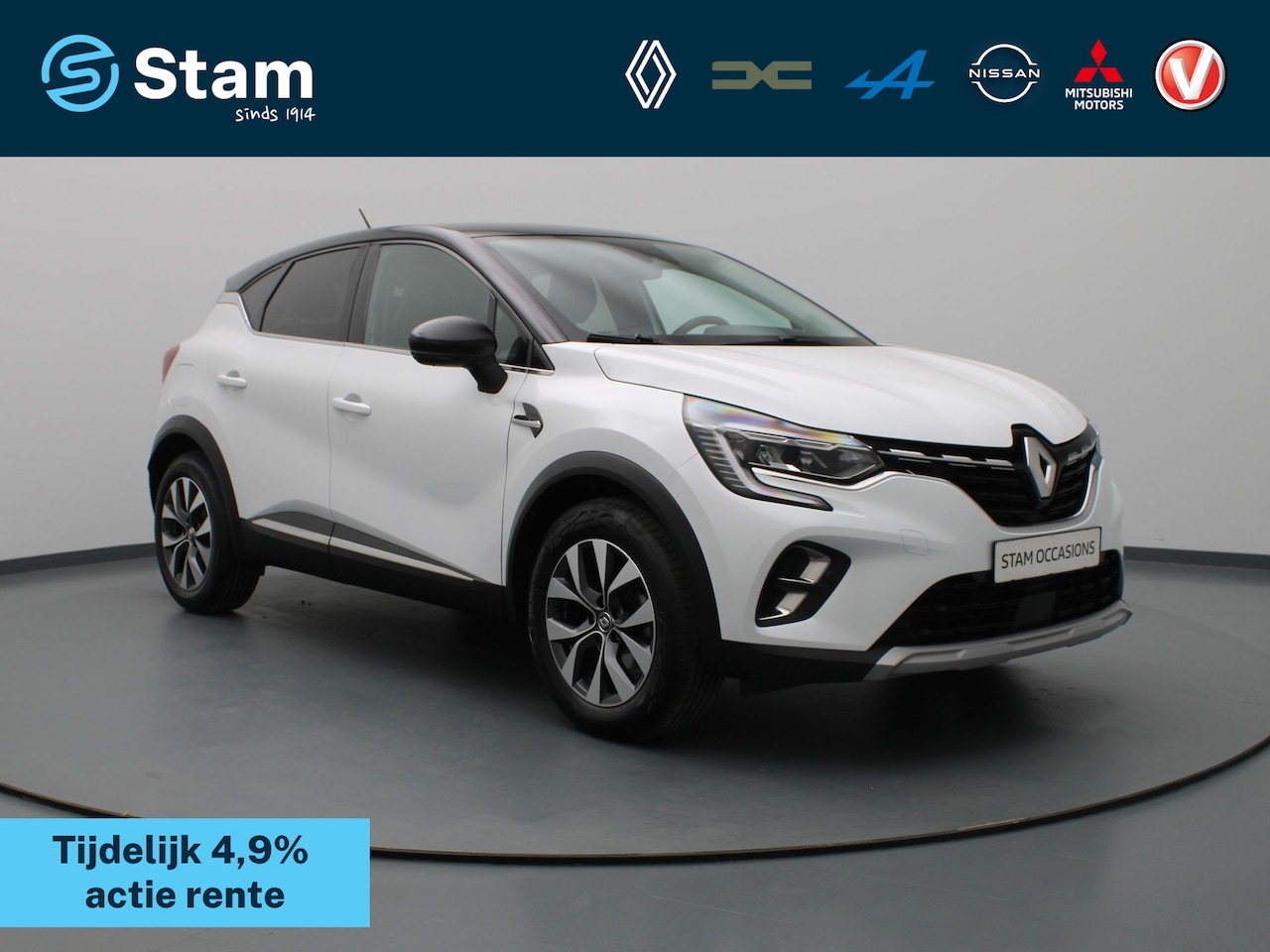 Renault Captur - 100pk TCe Intens Camera | Cruise | Navi | Parkeersens. v+a - AutoWereld.nl