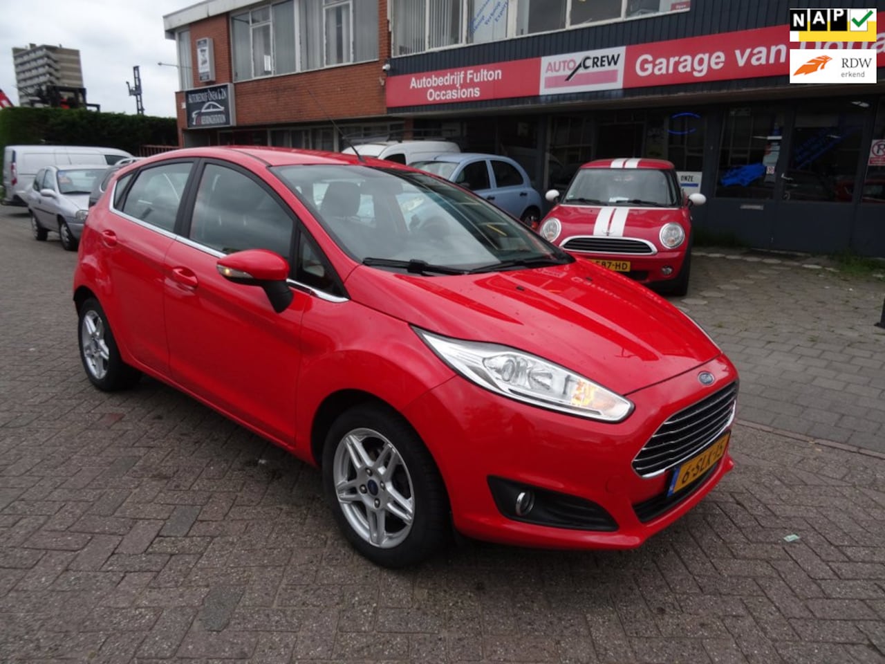 Ford Fiesta - 1.0 EcoBoost Titanium Business/Airco/Navi/LMV - AutoWereld.nl