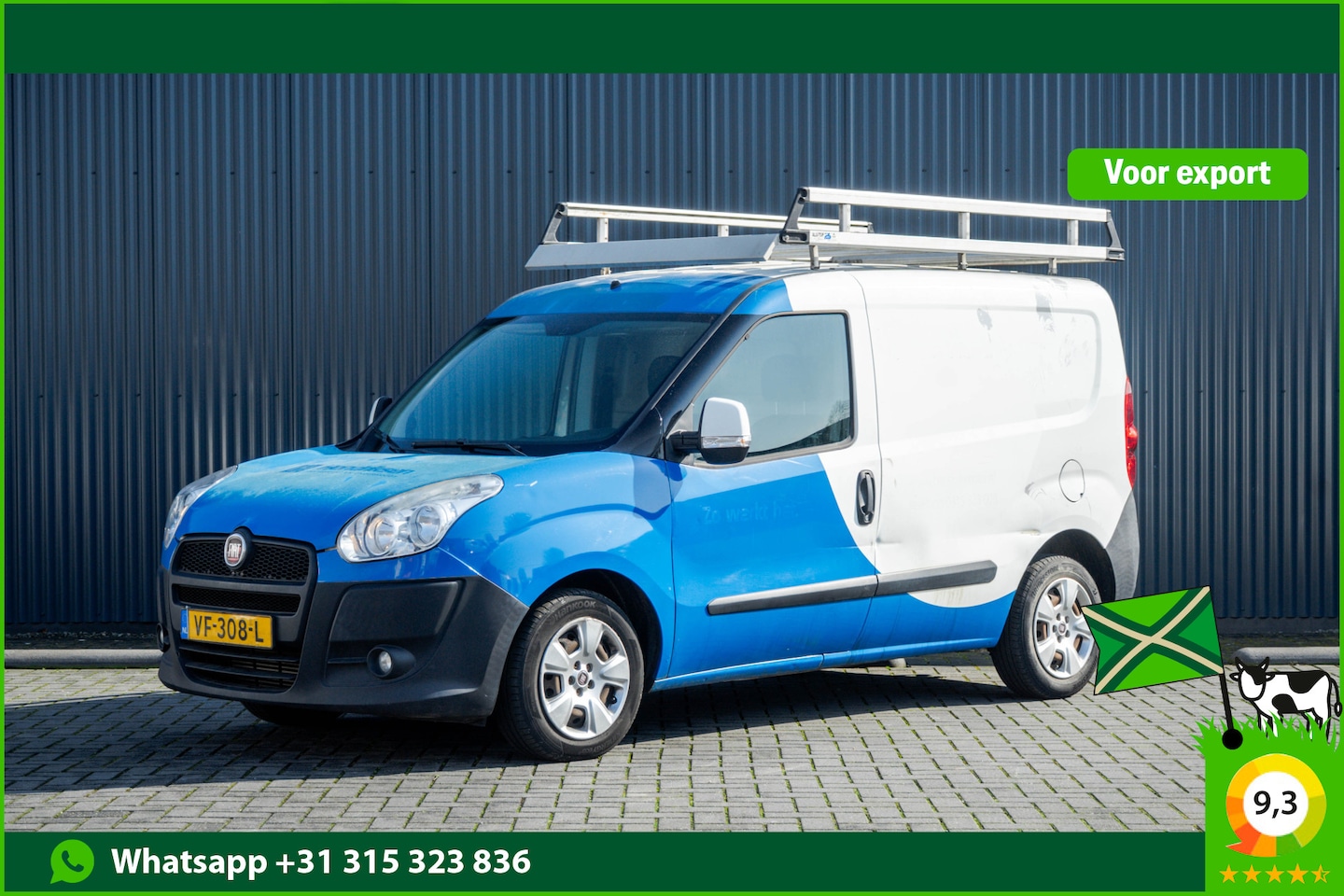 Fiat Doblò Cargo - L1H1 | Airco | Trekhaak - AutoWereld.nl