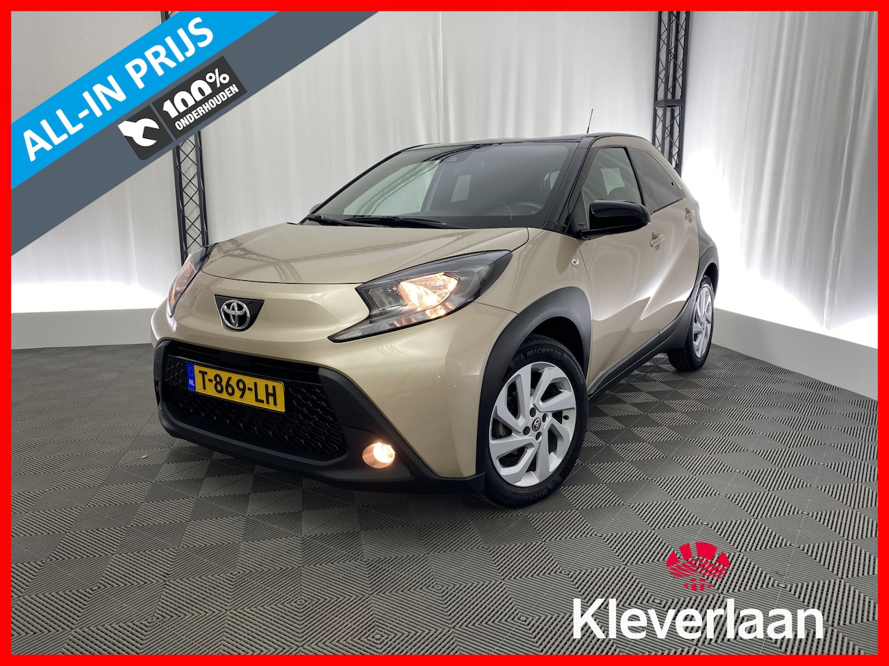 Toyota Aygo X - 1.0 VVT-i S-CVT first | Apple carplay | Camera | Stoelverwarming | Rijstrooksensor | Adapt - AutoWereld.nl