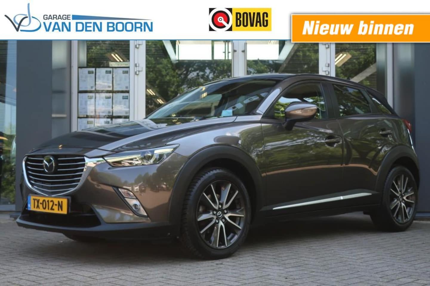 Mazda CX-3 - 2.0 SKYACTIV-G, Lederen Bekleding, Dode Hoek Monitor, LED, etc. - AutoWereld.nl