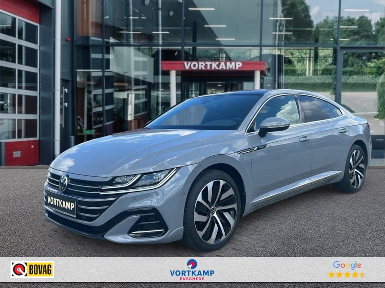 Volkswagen Arteon - 1.4 TSI eHYBRID R-LINE CAMERA/PANO-DAK//LEDER/ACC/MEM/STOEL+STUURVERW - AutoWereld.nl