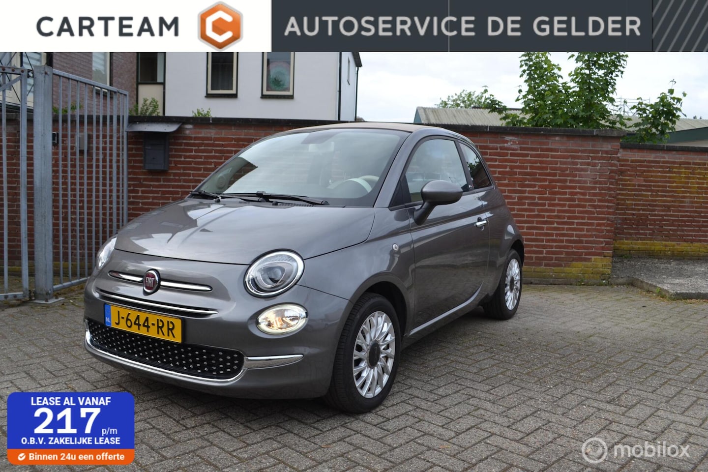 Fiat 500 C - 1.0 Hybrid Launch Edition 1.0 Hybrid Launch Edition - AutoWereld.nl
