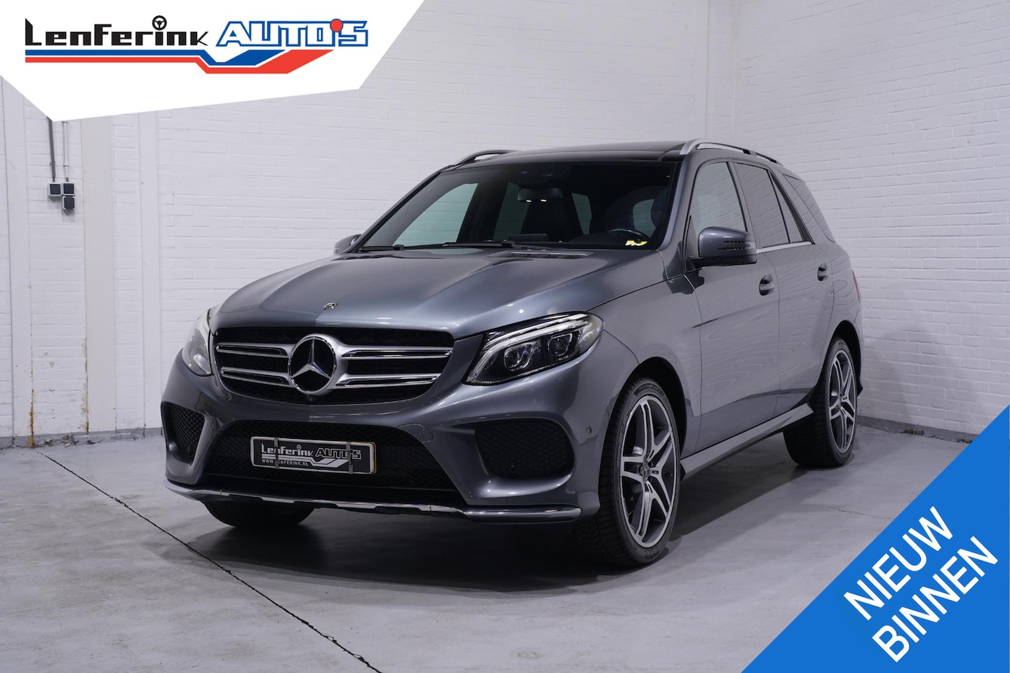 Mercedes-Benz GLE-Klasse - 250 d 4MATIC AMG Sport Edition pano-dak lederen bekleding luchtvering led-verlichting 21"- - AutoWereld.nl