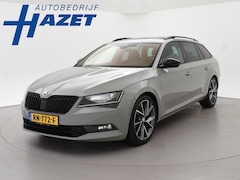 Skoda Superb Combi - 1.4 TSI ACT 150 PK SPORTLINE DSG AUT. *STEEL GREY* + WEGKL. TREKHAAK | PANORAMA | 19 INCH