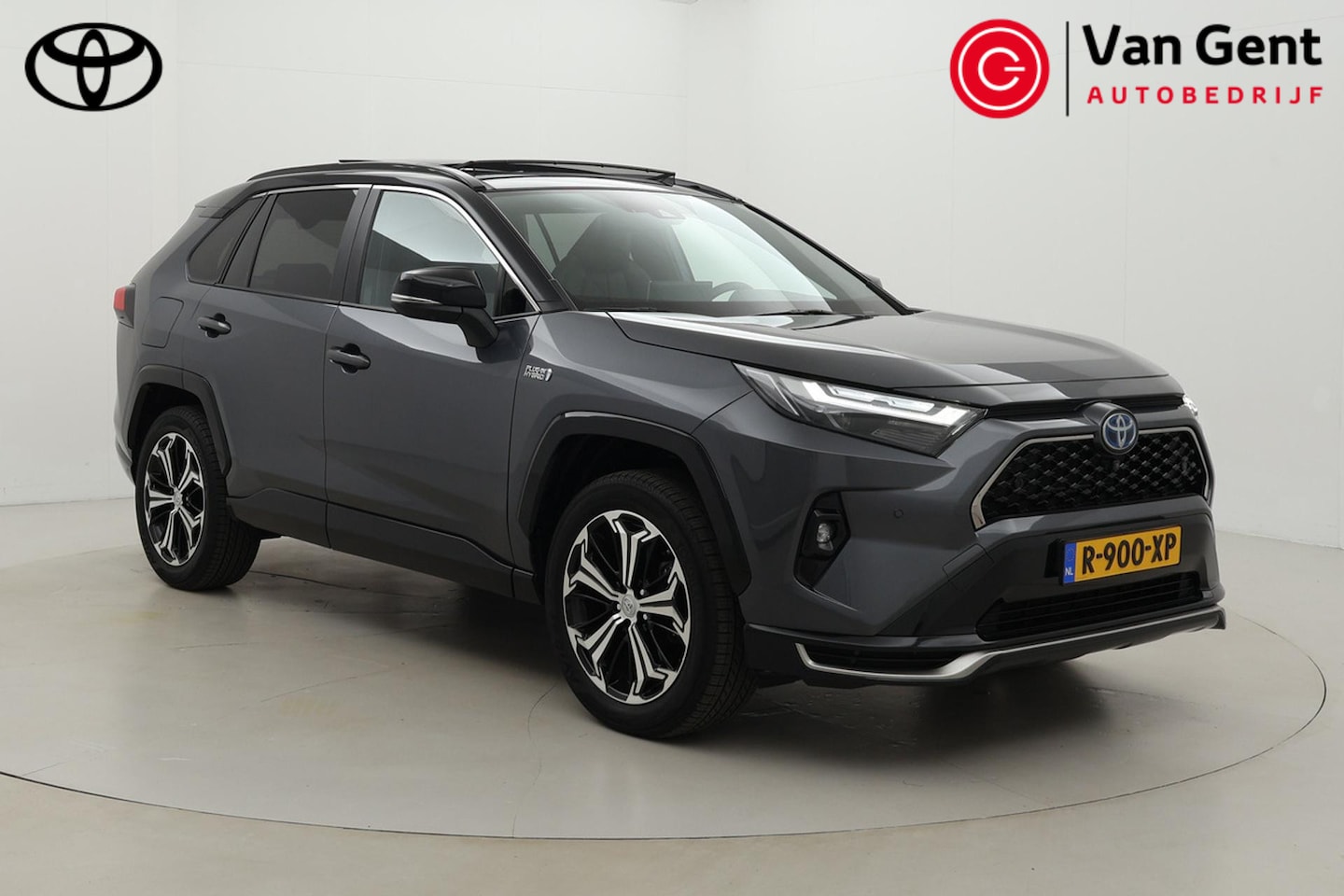 Toyota RAV4 - 2.5 Plug-in Hybrid AWD Bi-Tone Plus | Panoramadak | Trekhaak | 360 camera | Leder | Stoelv - AutoWereld.nl