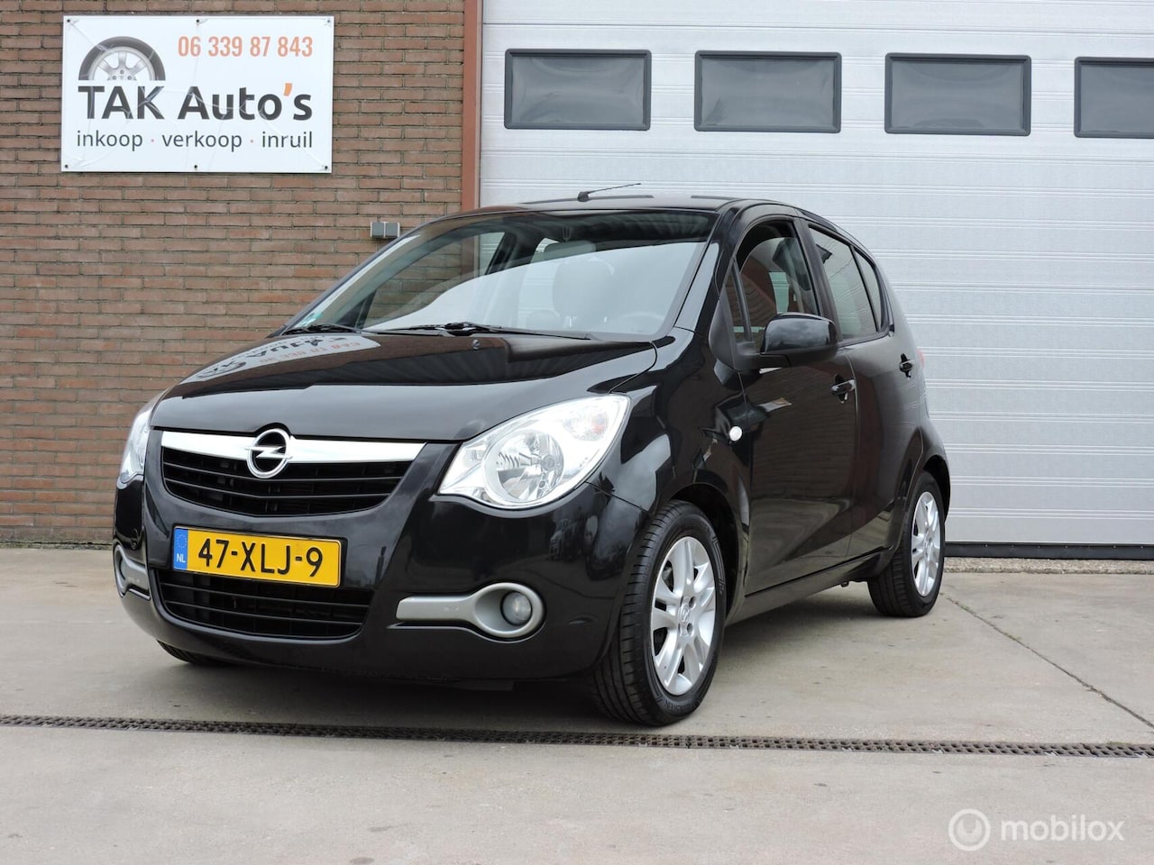 Opel Agila - 1.0 Edition/Zwart/Airco/boekjes/NAP - AutoWereld.nl