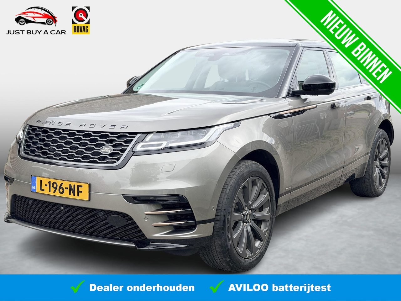 Land Rover Range Rover Velar - 2.0 P400e Edition+ SoH 95,5% / Luchtvering /1e Eigenaar / Land Rover Cito Eindhoven onderh - AutoWereld.nl
