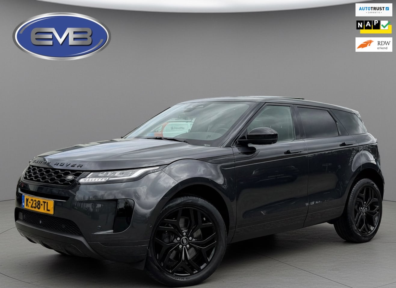 Land Rover Range Rover Evoque - 1.5 P300e AWD R-Dynamic, panoramadak, leder, achteruitrijcamera, 1 e eigenaar, NL auto met - AutoWereld.nl