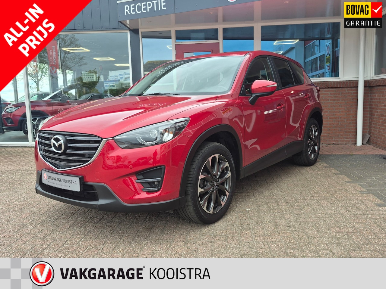 Mazda CX-5 - 2.0 Sports-Line 4WD|Camera|Cruise|Navi - AutoWereld.nl