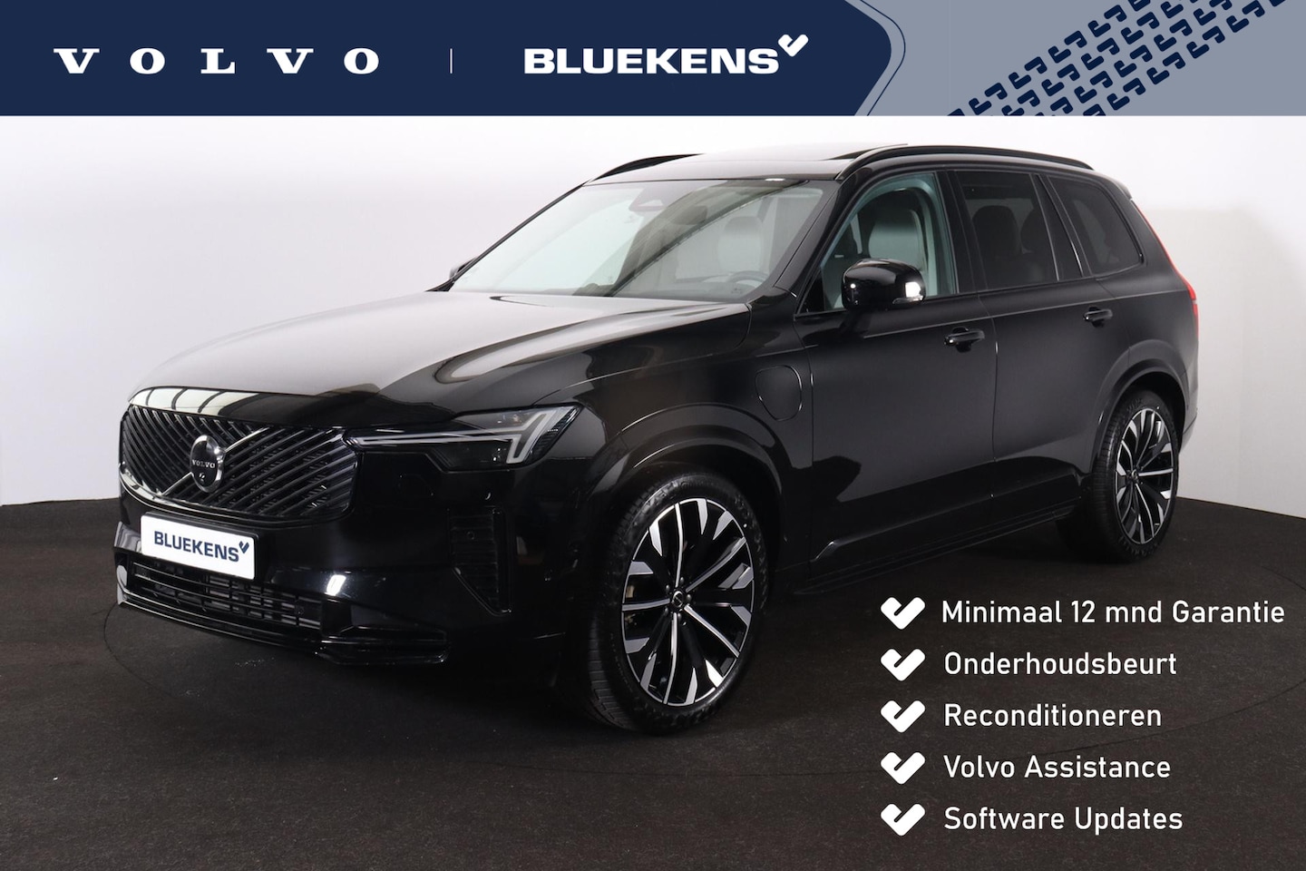 Volvo XC90 - T8 Recharge AWD Plus Dark - Panorama/schuifdak - IntelliSafe Assist & Surround - 360º Came - AutoWereld.nl