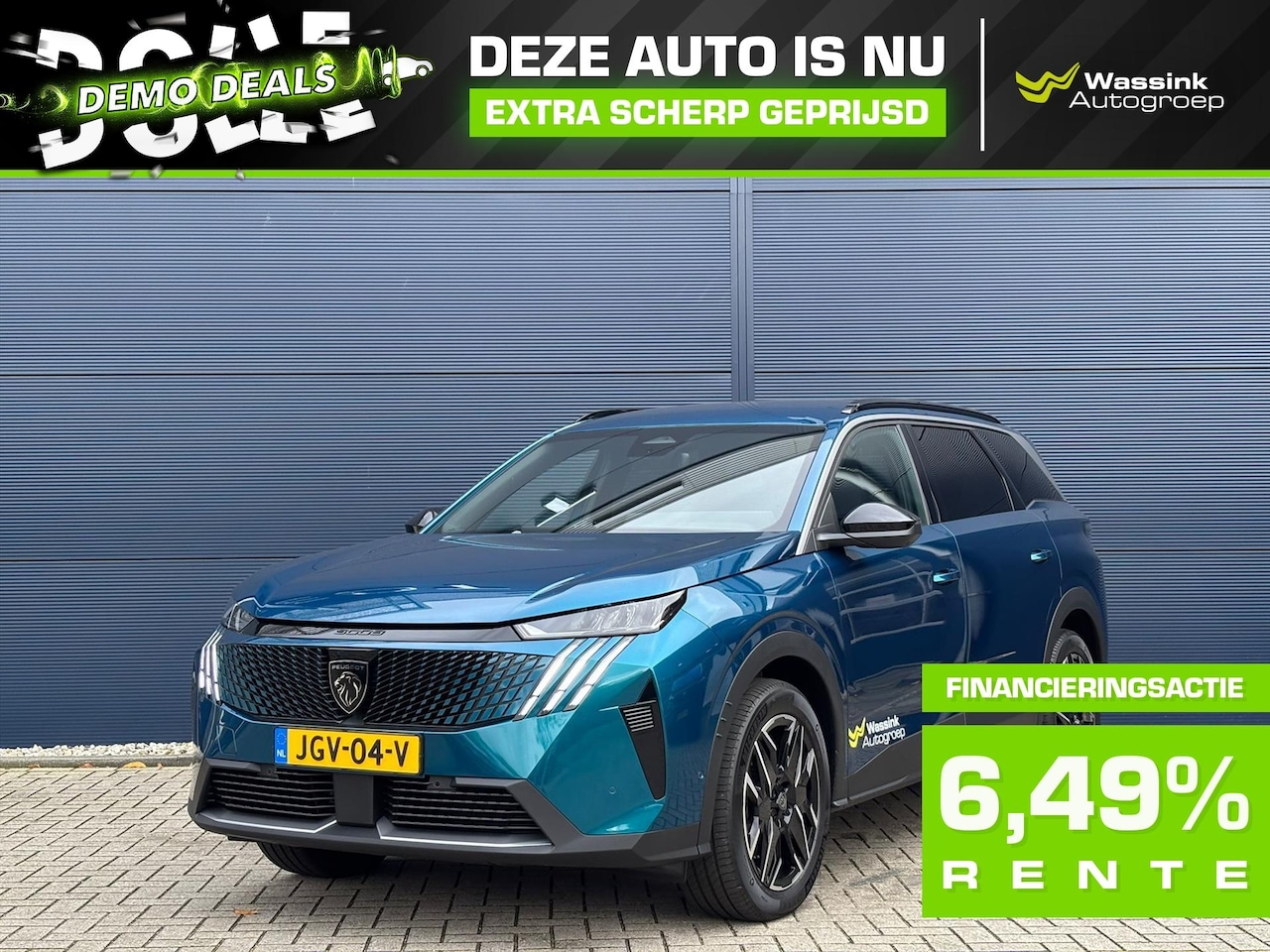Peugeot 5008 - 1.2 Hybrid Automaat e-DSC6 | Allure | 360 camera | Navigatie | Parkeersensoren | Carplay | - AutoWereld.nl