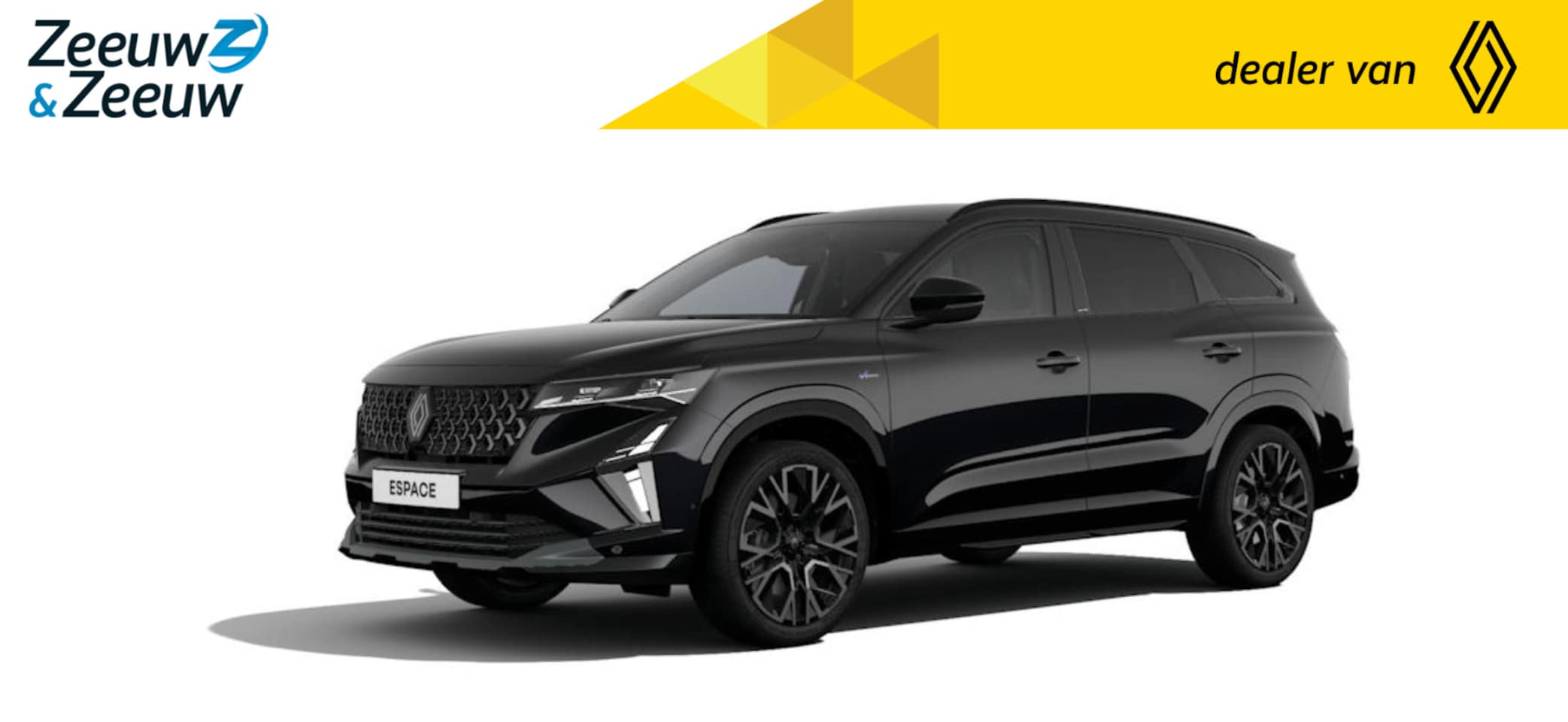Renault Espace - E-Tech full hybrid 200 esprit Alpine 7p. | Nu uit voorraad leverbaar met € 8.200,- Zeeuw & - AutoWereld.nl