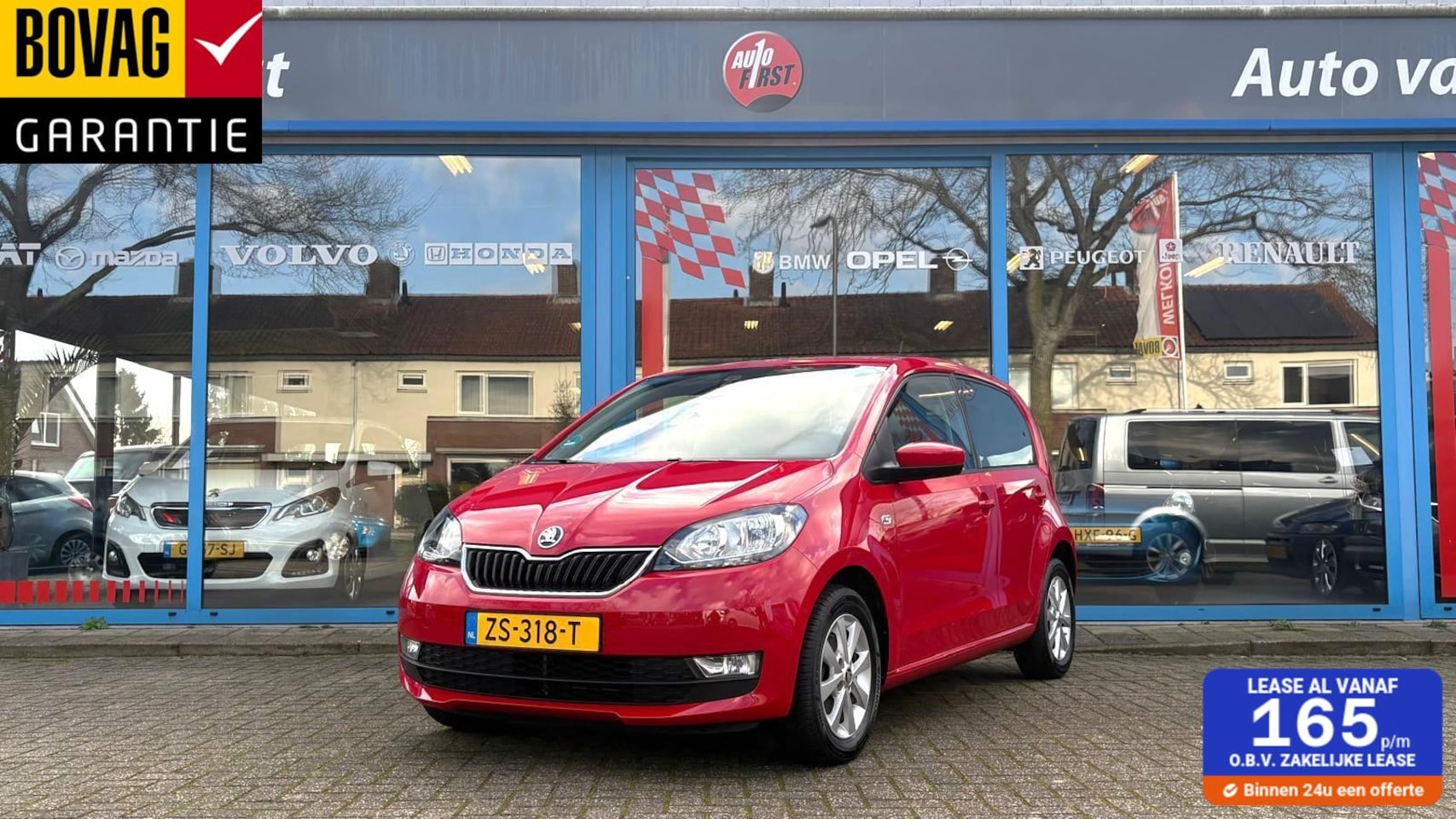 Skoda Citigo - 1.0 ,, Led ,, Cruise Controle ,, Airco ,, Multi stuur - AutoWereld.nl