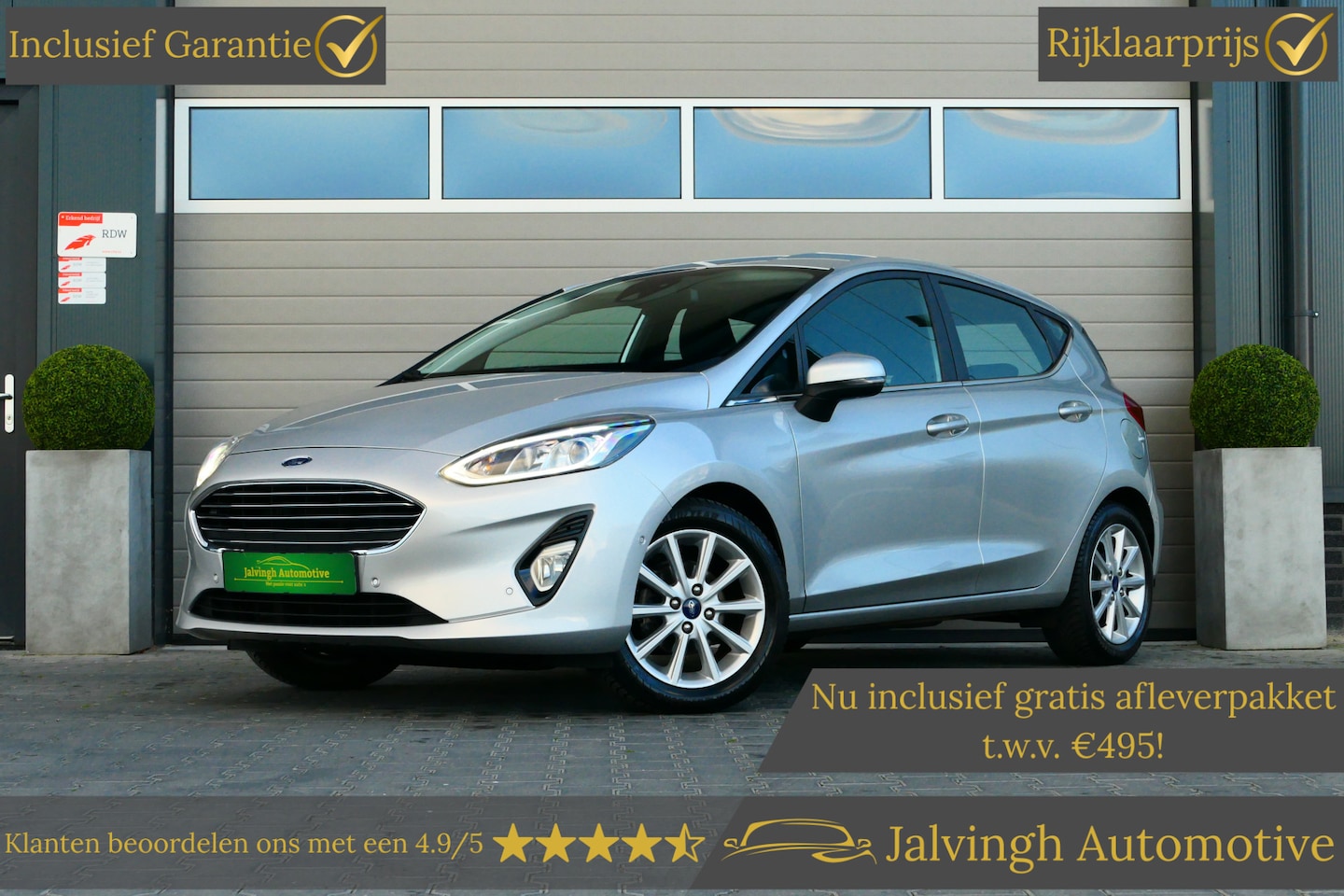 Ford Fiesta - 1.0 EcoBoost Titanium |1e EIG!|PDC|Clima|Camera|Navi! - AutoWereld.nl