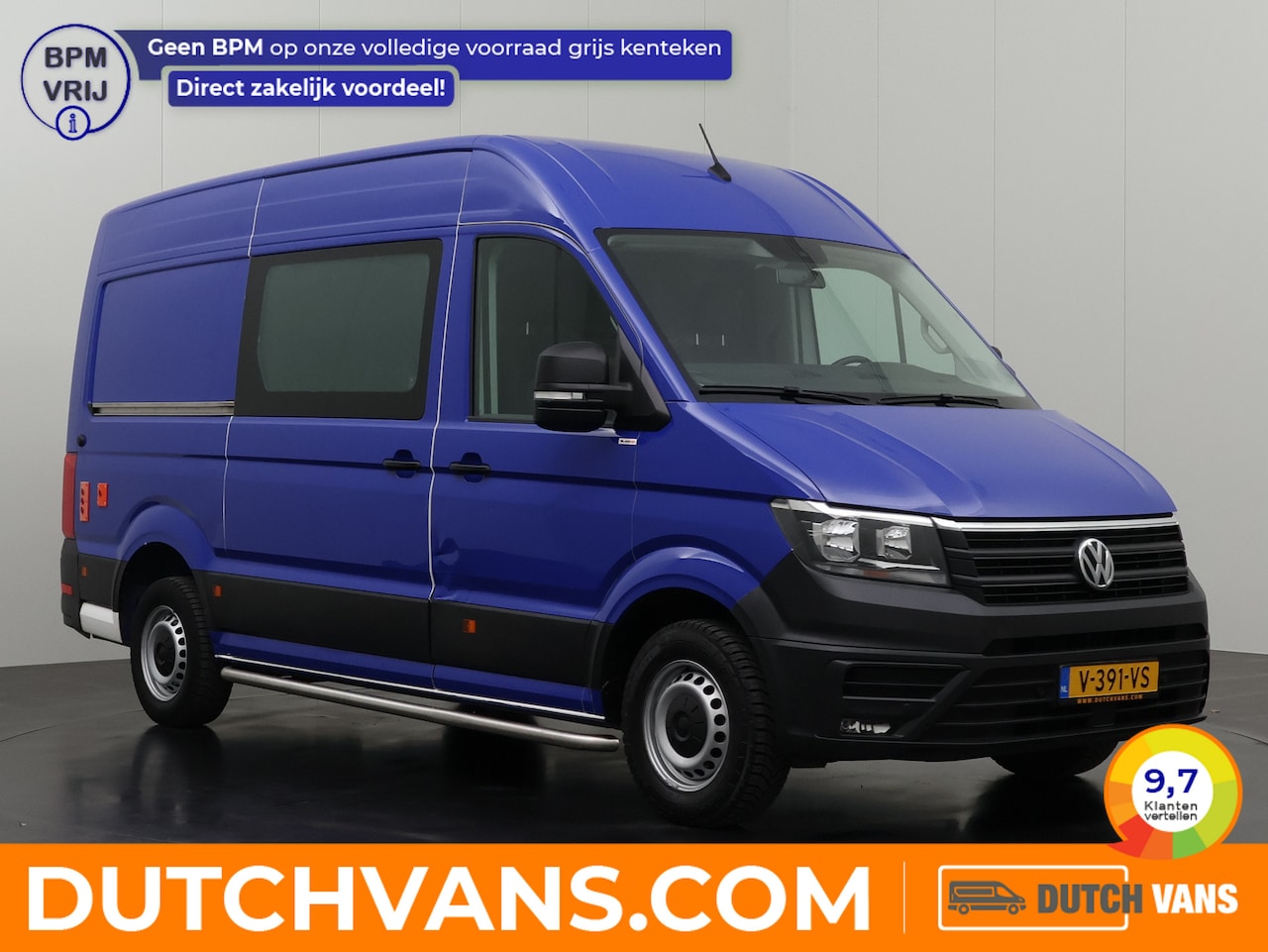 Volkswagen Crafter - 2.0TDI L3H3 | Laadklep | Laadlift | Camera | Airco | Cruise - AutoWereld.nl
