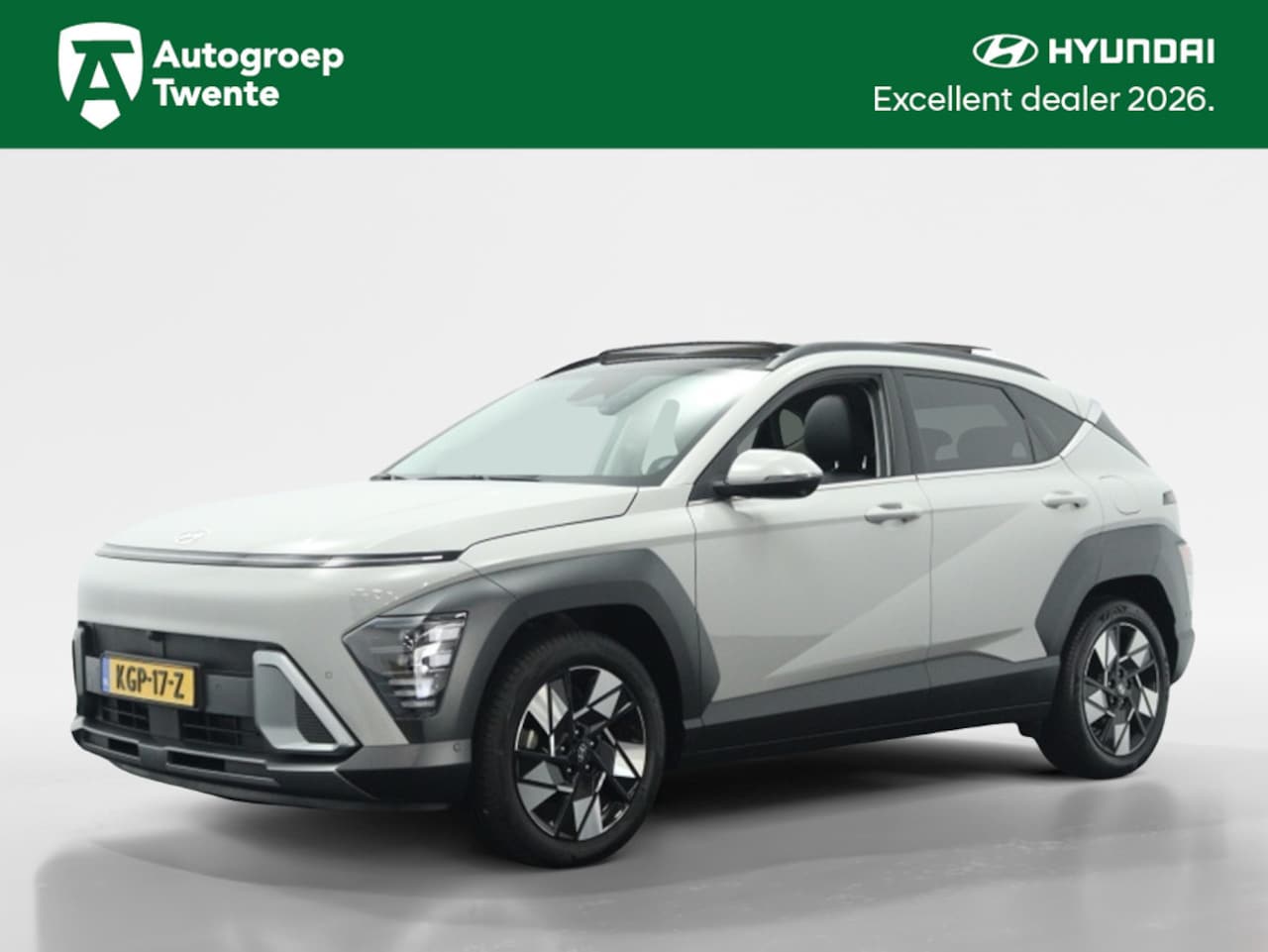 Hyundai Kona - 1.6 GDI HEV Premium Sky | Leder | 360 Camera | Navigatie | stoel - AutoWereld.nl