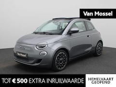 Fiat 500 C - La Prima by Bocelli 42 kWh | Lederen Bekleding | Stoelverwarming | Camera | PDC Rondom | 1