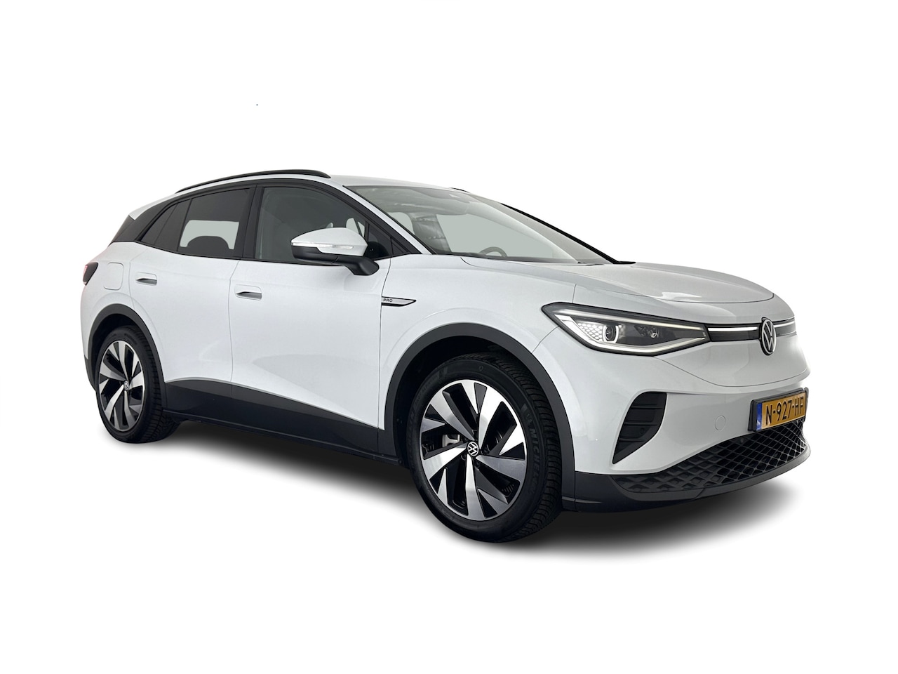 Volkswagen ID.4 - Business 77 kWh [ 3-Fase-11kW ] {SOH-83%} (INCL.BTW) *LEATHER-FABRIC | ADAPTIVE-CRUISE | F - AutoWereld.nl