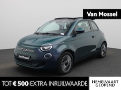 Fiat 500 C - 500e 42 kWh Icon | Cabrio | Navigatie | Apple & Android Carplay | Climate Control | Parkee