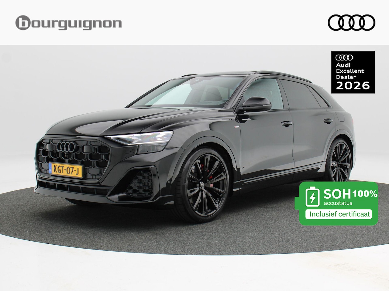 Audi Q8 - 60 TFSi e quattro 490 Pk S-Line Competition | Trekhaak | Panoramadak | Vierwielbesturing | - AutoWereld.nl