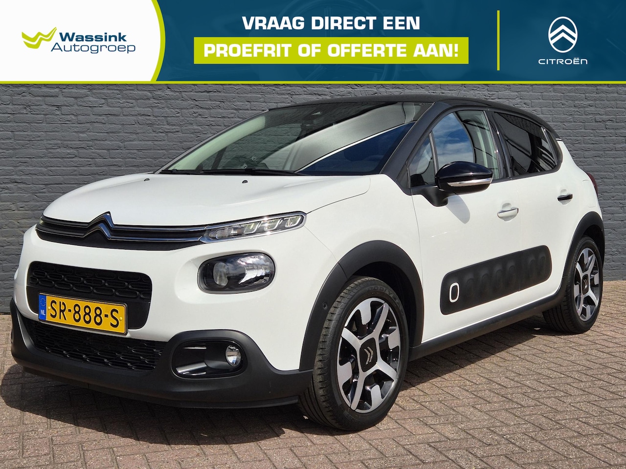 Citroën C3 - 1.2 PureTech S&S Shine 1e Eigenaar | Automaat | Cruise control | Stoelverwarming| Keyless - AutoWereld.nl