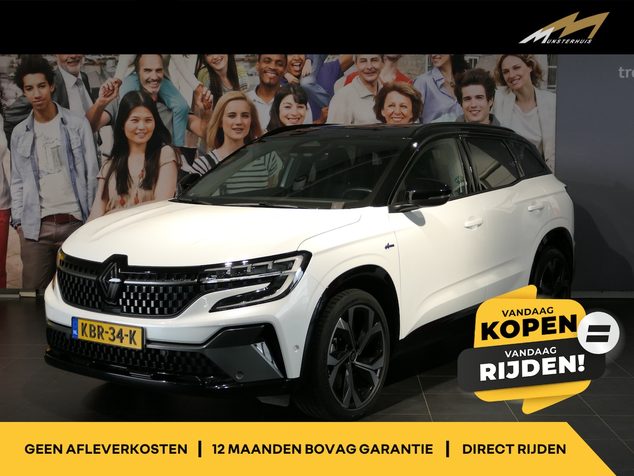 Renault Austral - 1.2 E-Tech full hybrid 200 techno esprit Alpine - Dodehoek - Elektrische achterklep - Adap - AutoWereld.nl