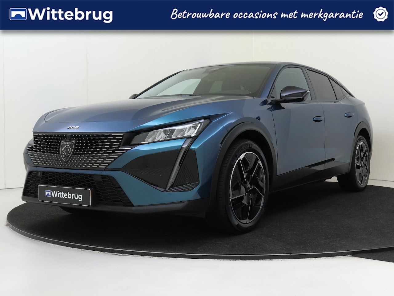 Peugeot e-408 - Allure 58 kWh Super fijne reiswagen !! - AutoWereld.nl