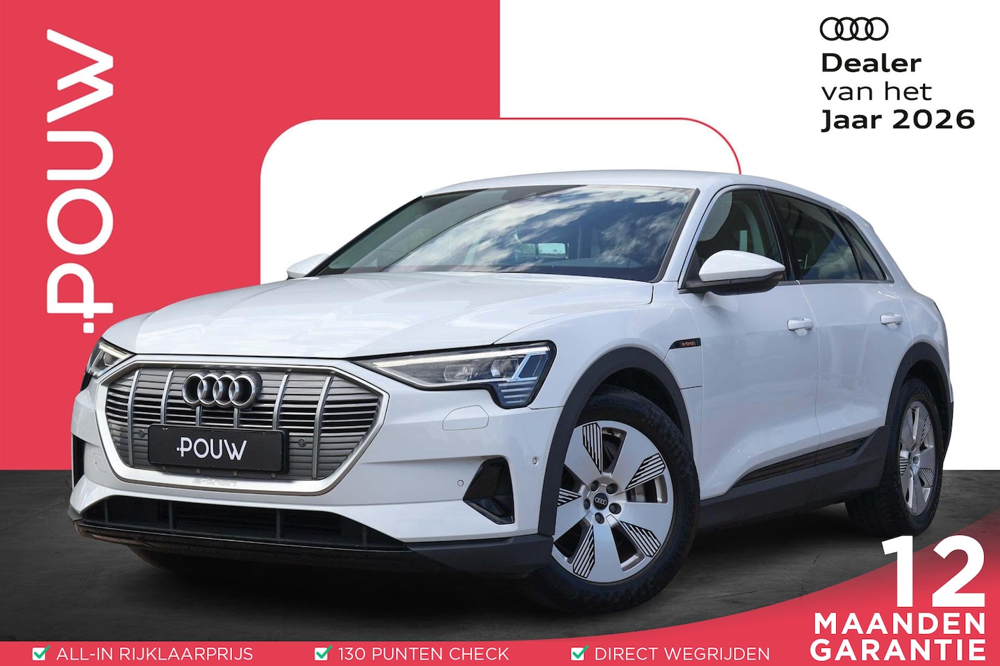Audi e-tron - 55 408pk quattro Edition 95 kWh | SoH 94% | Navigatie | PDC | Elektrische Achterklep - AutoWereld.nl