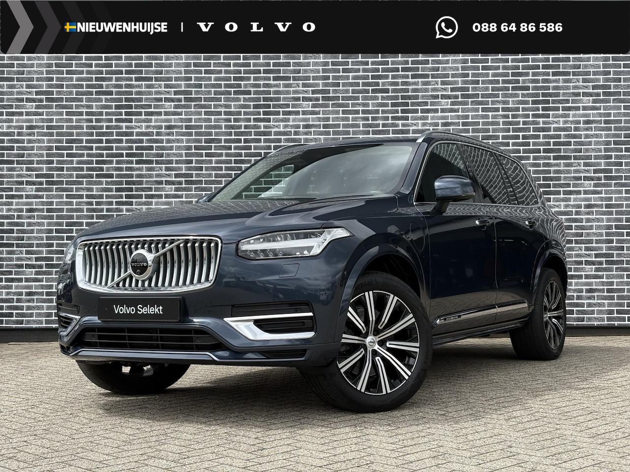 Volvo XC90 - 2.0 T8 Recharge AWD Inscription | Adaptieve Cruise Control | Trekhaak | 360 Parkeercamera - AutoWereld.nl