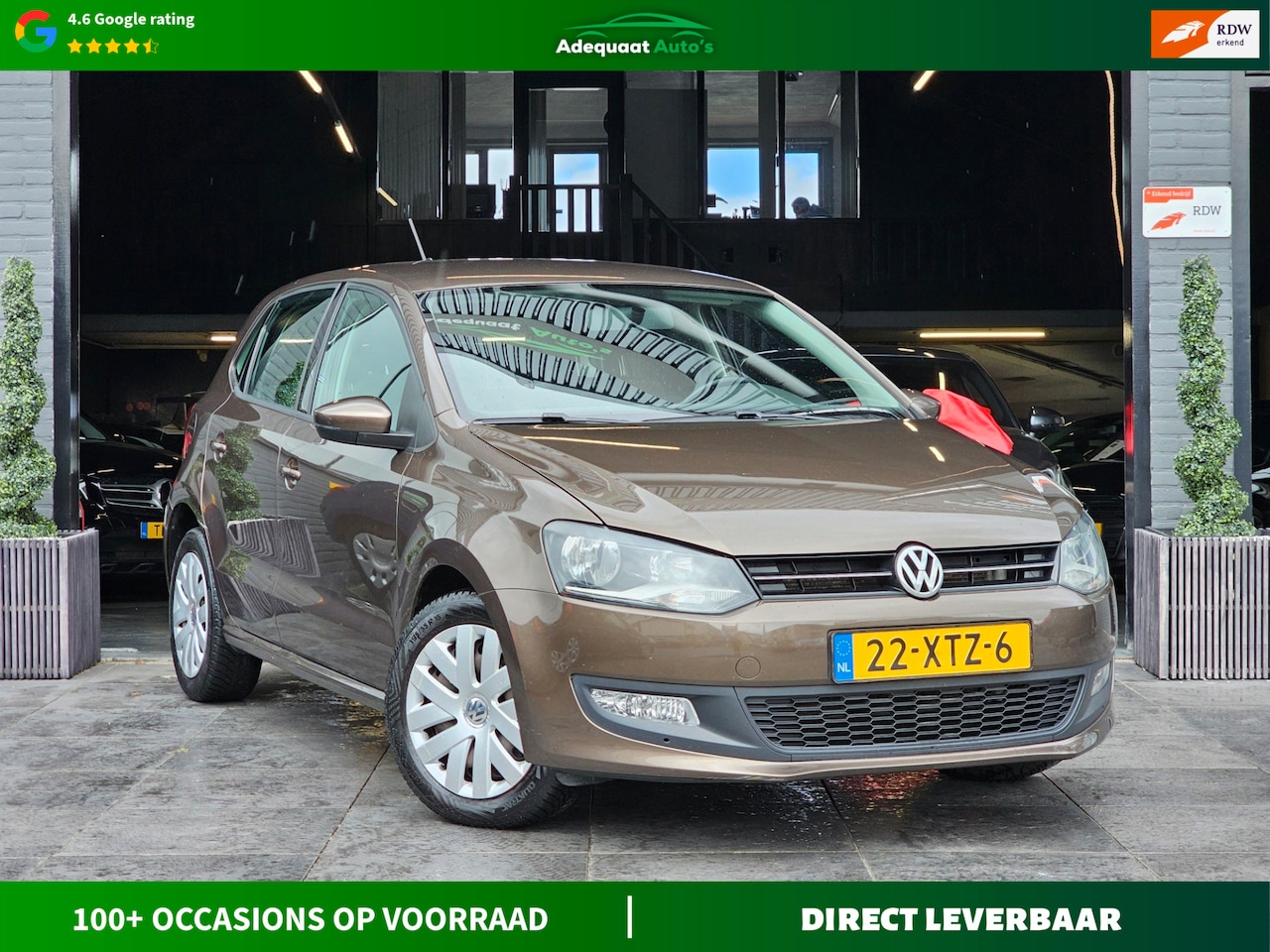 Volkswagen Polo - 1.2TSI Comfortline|DSG|PDC|NAVI|Airco|Cruise - AutoWereld.nl