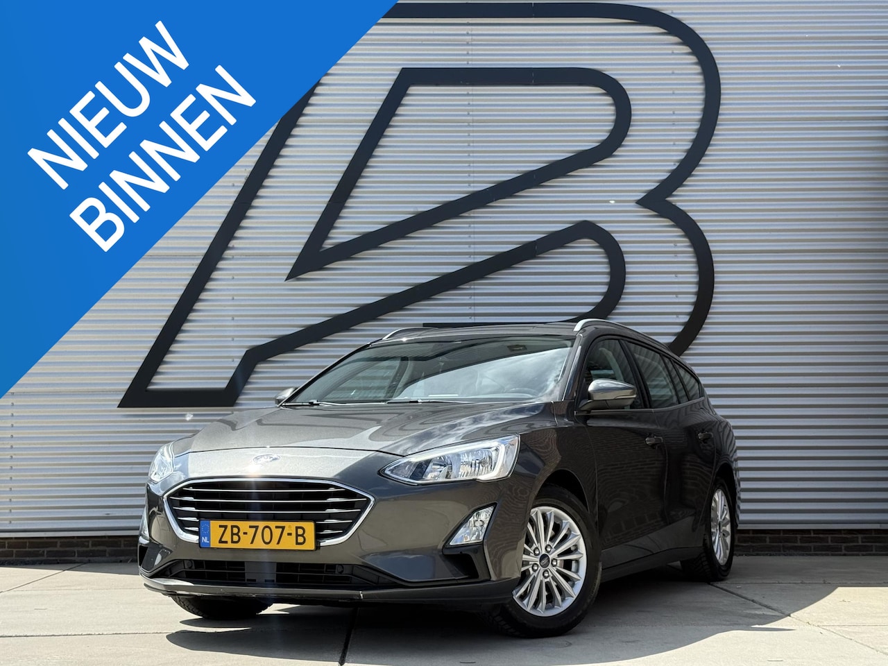 Ford Focus Wagon - 1.0 EcoBoost Titanium Business 1e Eigenaar|Navi|Clima|Cruise|Carplay|PDC V+A|Goed onderhou - AutoWereld.nl
