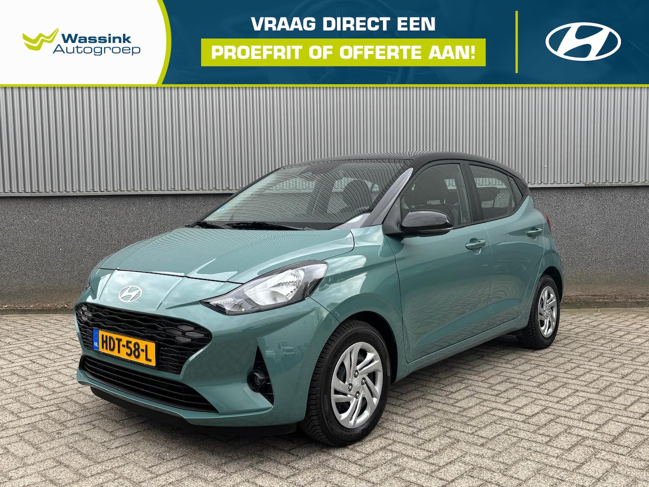Hyundai i10 - 1.0 Premium 5-zits AUTOMAAT | Cruise Control | Camera Achter | Navigatie | Airco | - AutoWereld.nl