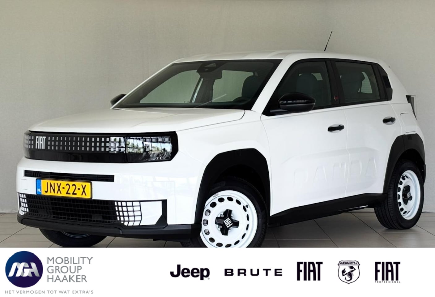Fiat Grande Panda - RED 11kW 44 kWh | LED | Parkeersensoren | Carplay draadloos | airco | cruise control | - AutoWereld.nl