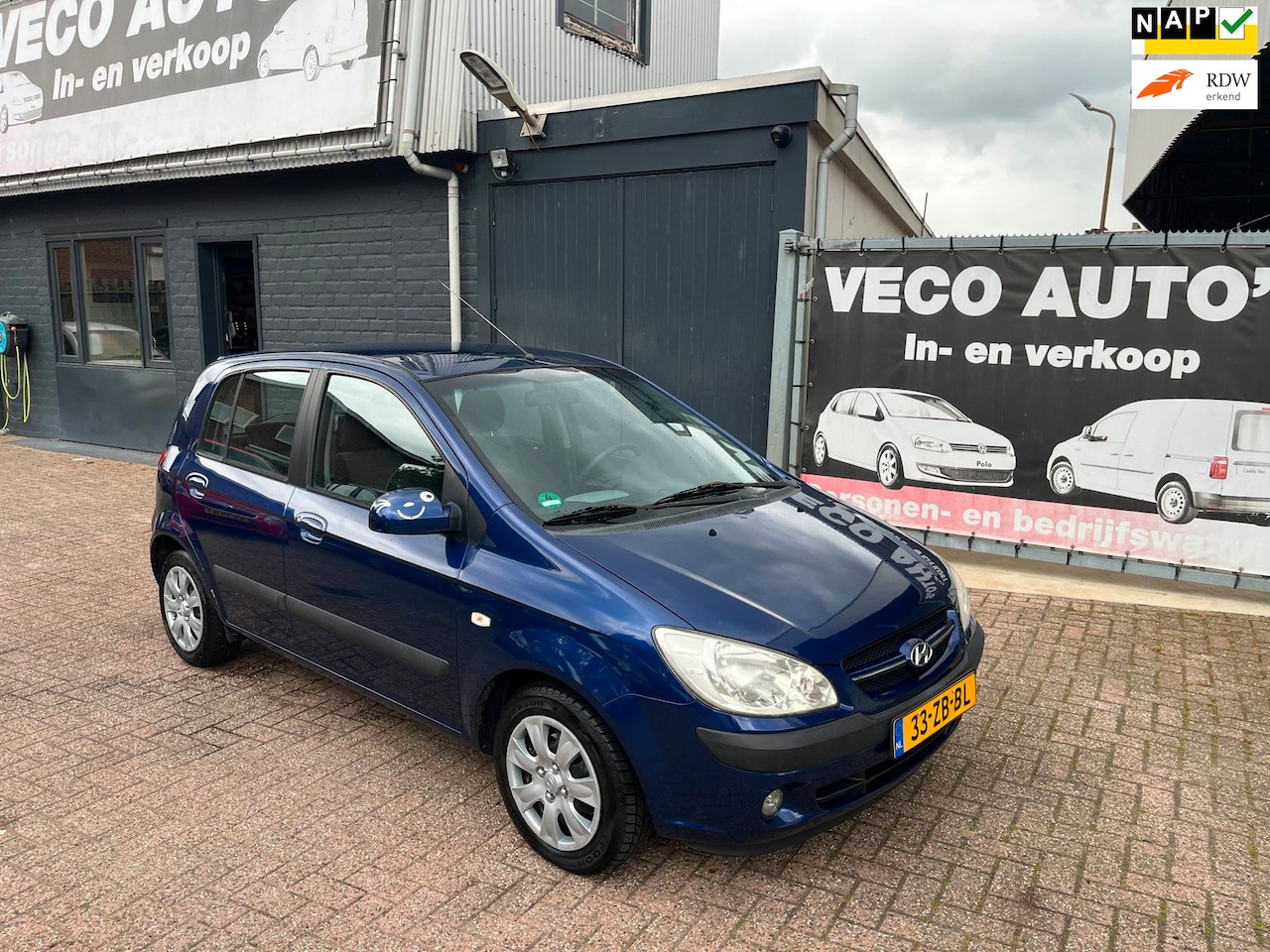 Hyundai Getz - 1.4i Active Cool airco 5 deurs nette auto - AutoWereld.nl