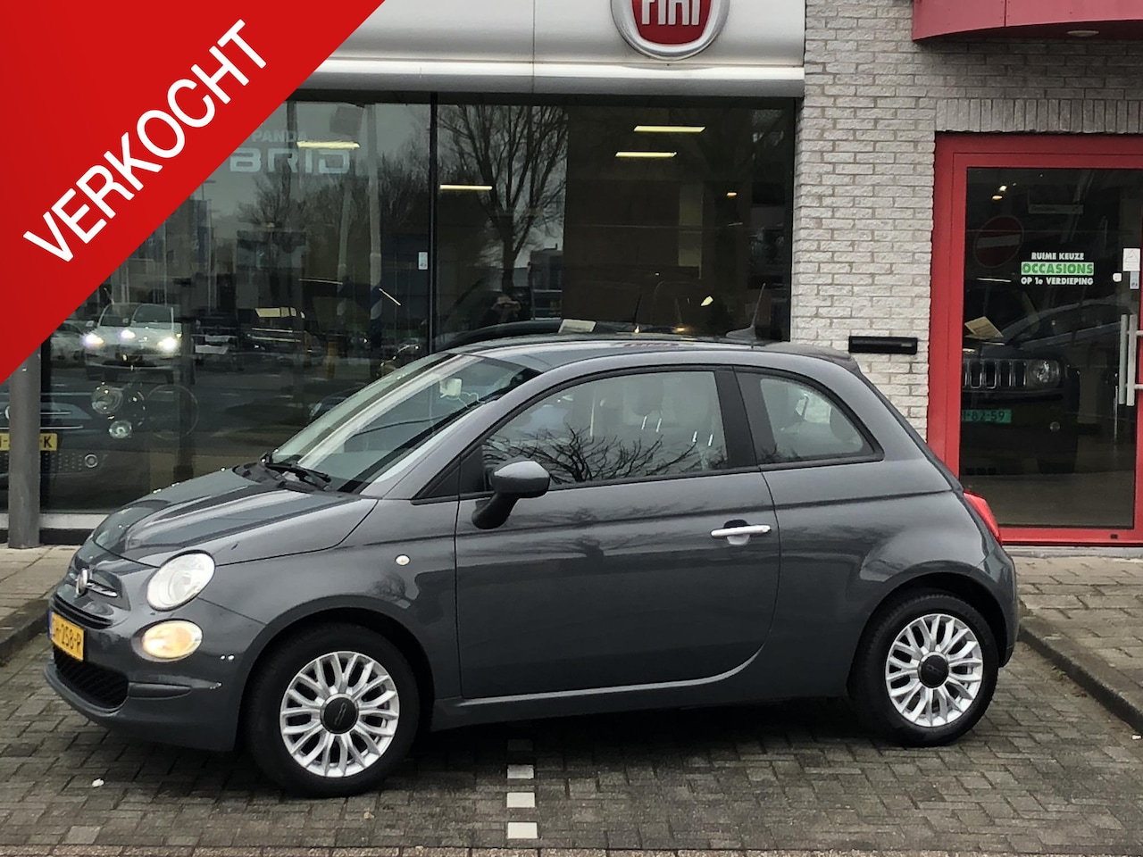 Fiat 500 - 1.2 69 Popstar AIRCO|CRUISE CONTROL|BLEUTOOTH|15" - AutoWereld.nl