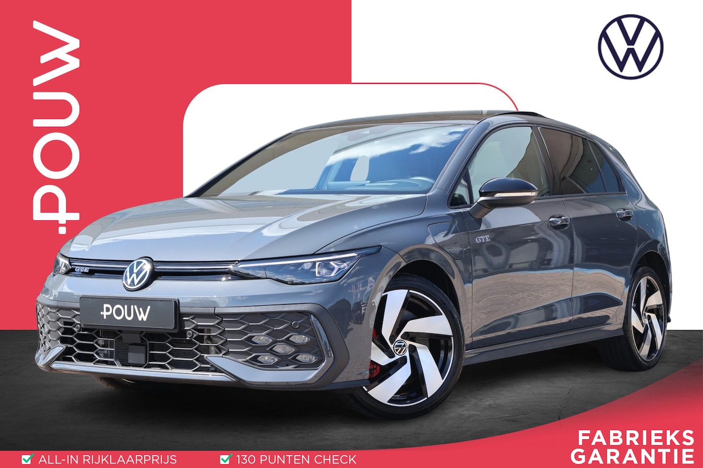 Volkswagen Golf - 1.5 eHybrid 272pk GTE | SoH 100% | Panoramadak | Trekhaak | Head-up | Leder - AutoWereld.nl