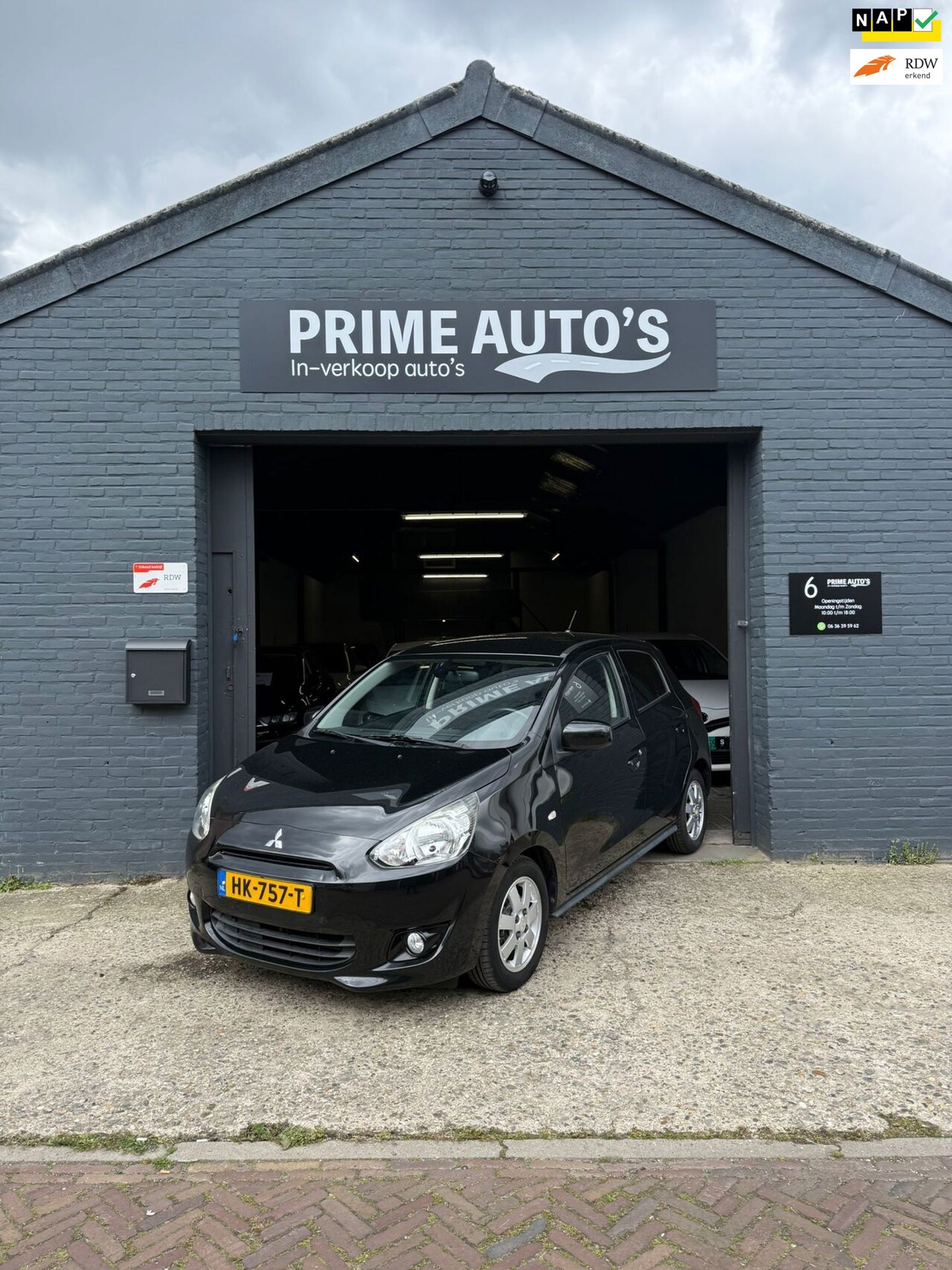 Mitsubishi Space Star - 1.0 Bright Airco | Elektr Ramen 2015 - AutoWereld.nl