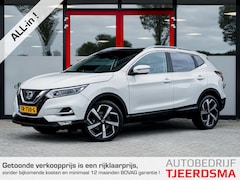 Nissan Qashqai - 1.2 Tekna | 1e Eigenaar | Trekhaak | Bose HiFi Audio | Parelmoer White | Panoramadak | Sto