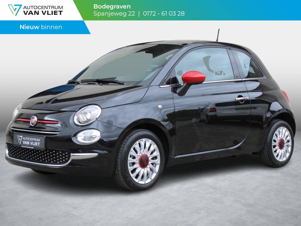 Fiat 500 - 1.0 Hybrid RED | APPLE CARPLAY / ANDROID AUTO | - AutoWereld.nl