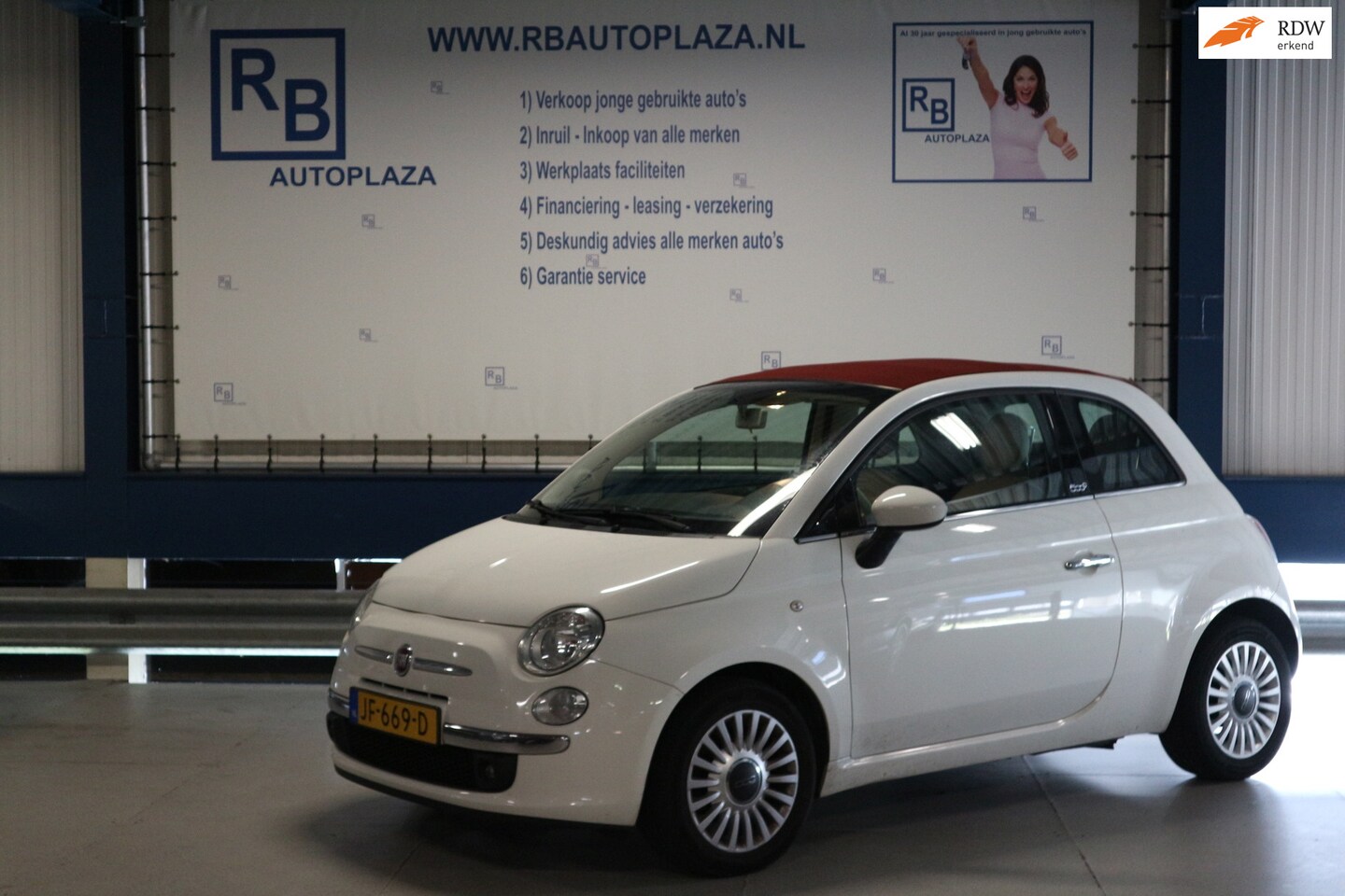 Fiat 500 C - 0.9 TwinAir Lounge / CABRIO / WHITE LABEL ! ! ! - AutoWereld.nl
