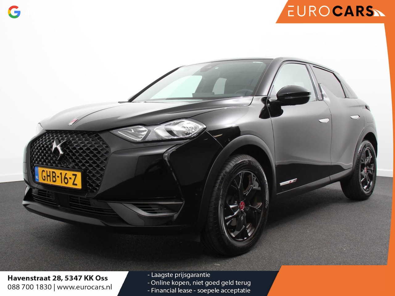DS 3 Crossback - 1.2 PureTech 130 PK Automaat Performance Line Climate Control Parkeer sensoren Achter Lich - AutoWereld.nl