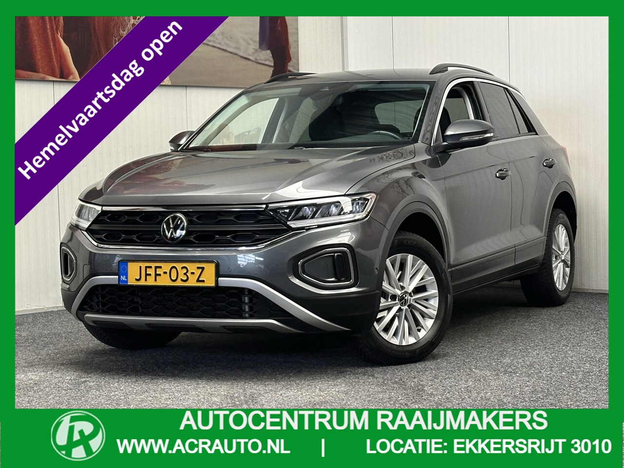 Volkswagen T-Roc - 1.0 TSI STYLE NAVIGATIE CLIMATE CONTROL STOELVERWARMING BLUETOOTH TELEFOON RIJSTROOKSENSOR - AutoWereld.nl