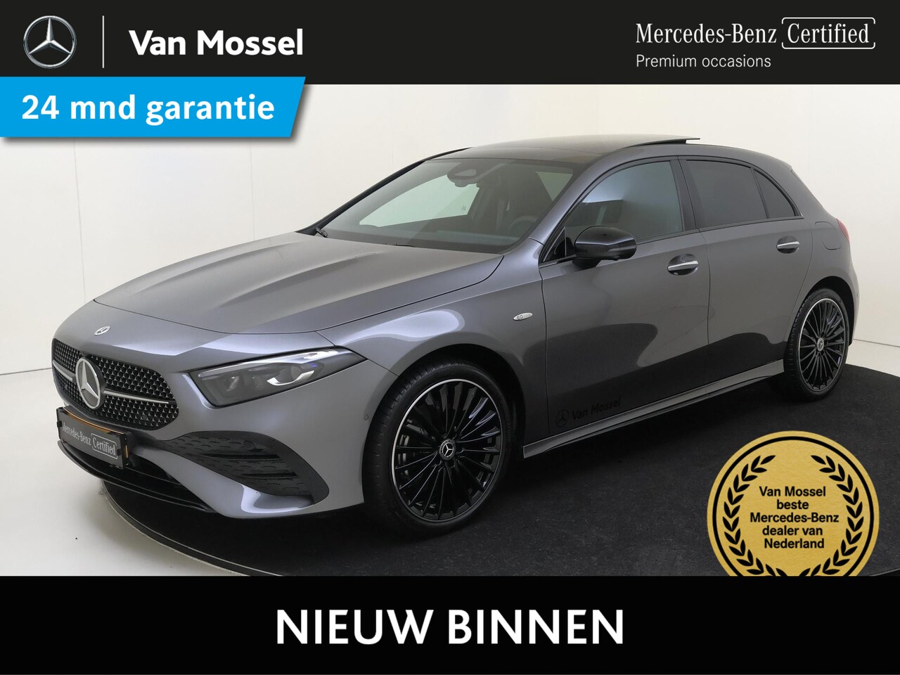 Mercedes-Benz A-klasse - 250 e Star Edition AMG Line Panoramadak / Head-Up / 360 camera / Memory Seats / 19'' Multi - AutoWereld.nl