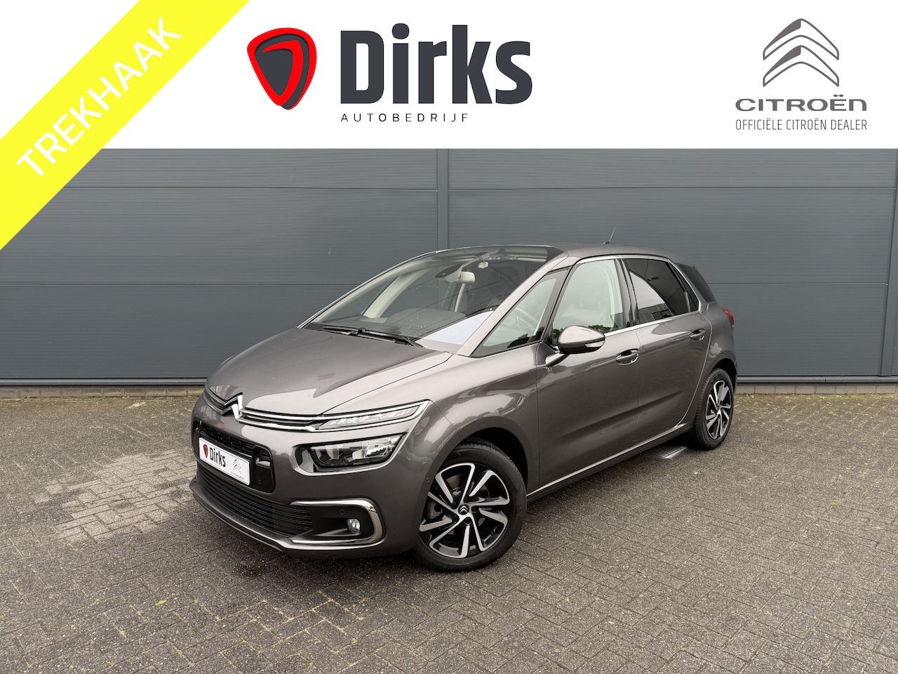 Citroën C4 Picasso - 165pk Shine (Trekhaak - Elektrische Klep - Camera - Keyless Entry - Parkeersensoren V+A - - AutoWereld.nl