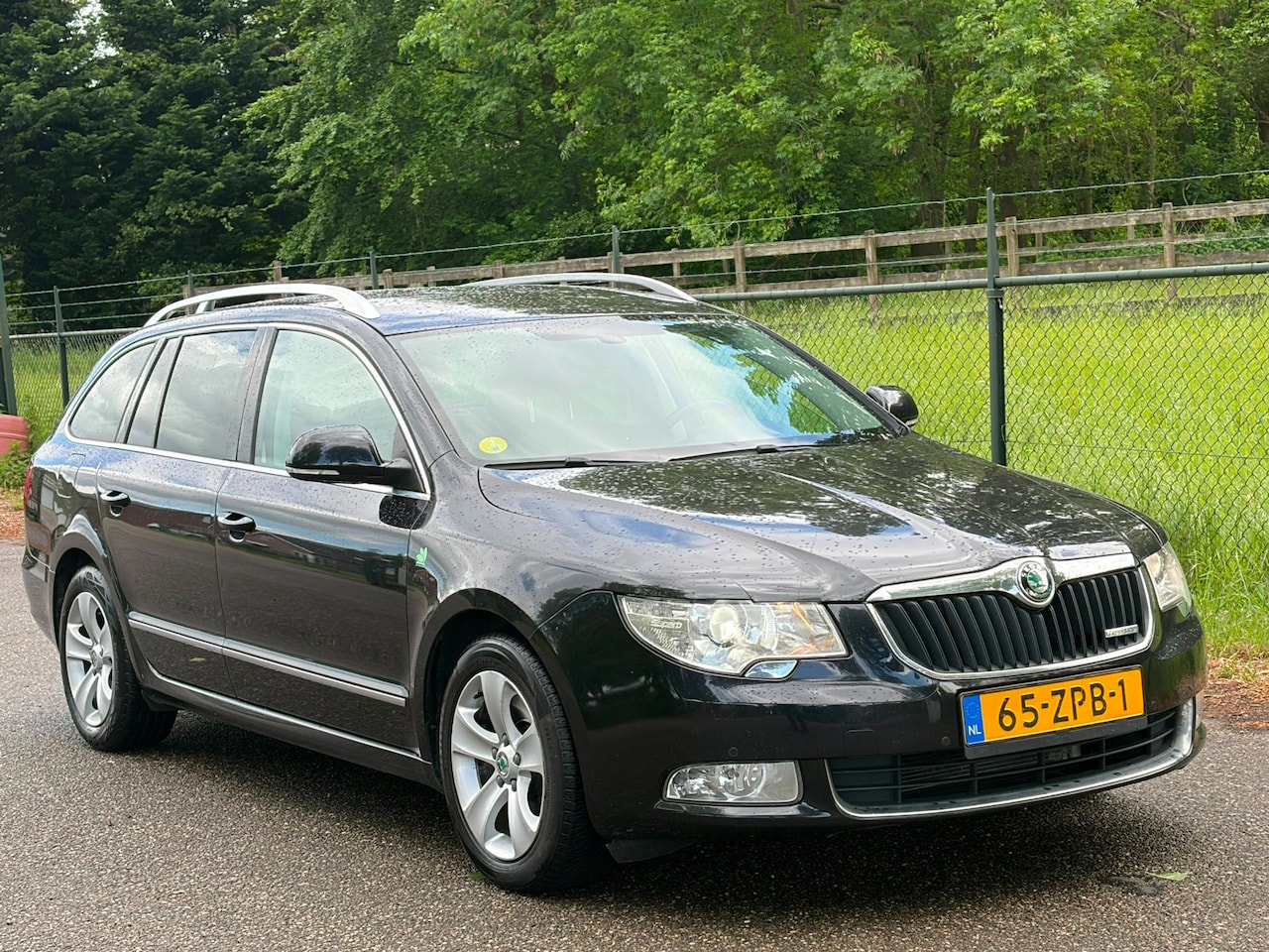 Skoda Superb Combi - 1.6 TDI Greenline Ambition /Trekhaak/Navi/ - AutoWereld.nl