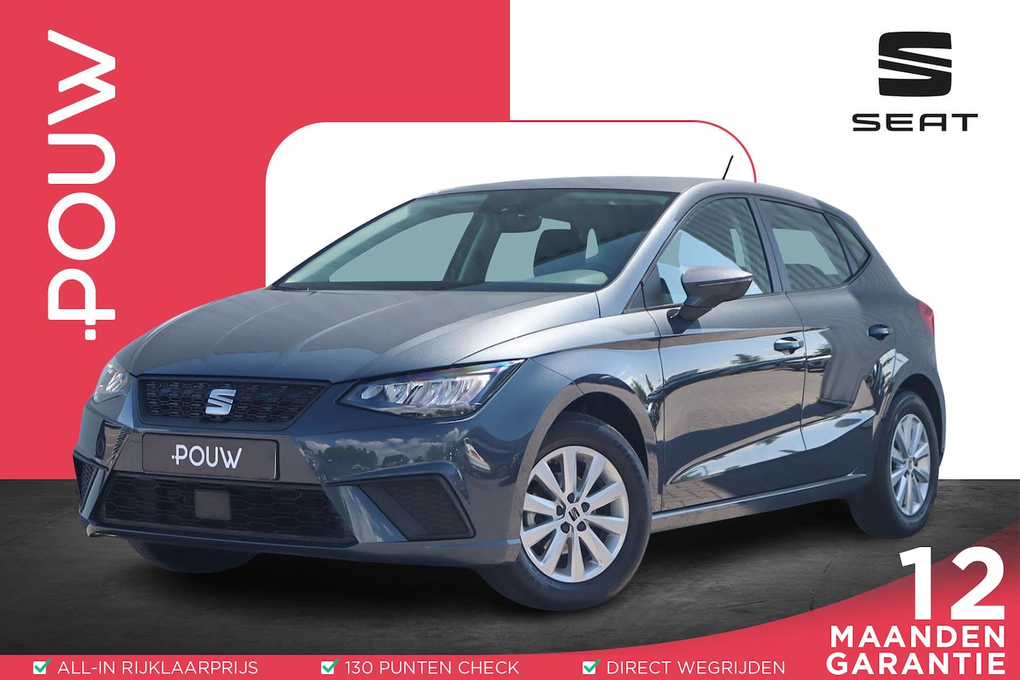 SEAT Ibiza - 1.0 EcoTSI 95pk Style | Apple Carplay/Android Auto | LED Koplampen - AutoWereld.nl