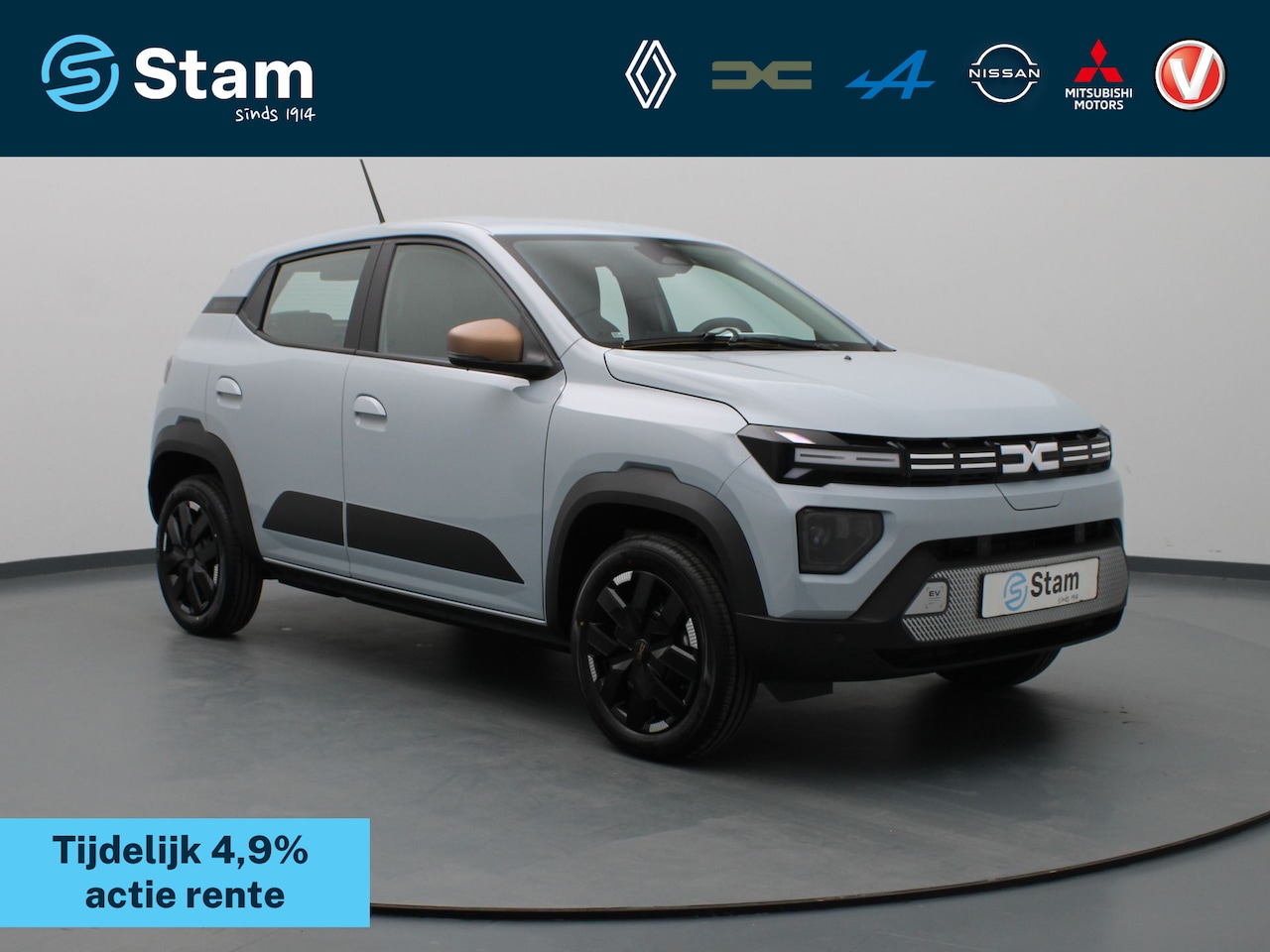 Dacia Spring - Extreme 100pk 24.3 kWh Camera | Cruise | Navi | Parkeersens. v+a - AutoWereld.nl