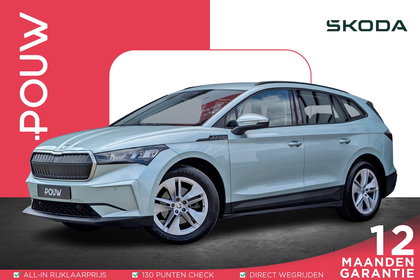 Skoda Enyaq iV - 60 180pk | SoH 94% | Navigatie | Smartlink - AutoWereld.nl